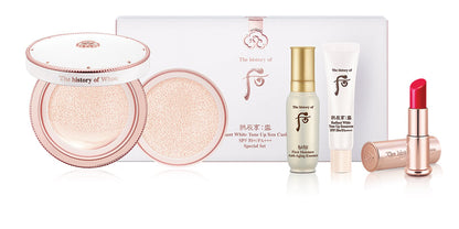 [The History of Whoo] Gongjinhyang:Seol Radiant White Tone Up Sun Cushion Special Set (SPF50+ PA+++)