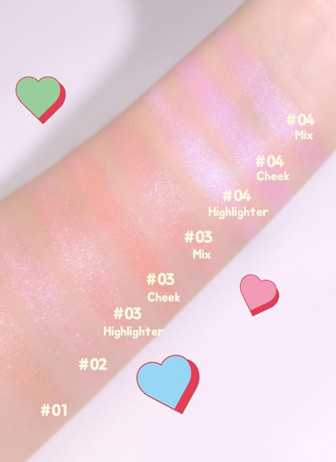 [Colorgram] Milk Bling Heartlighter 2.2g