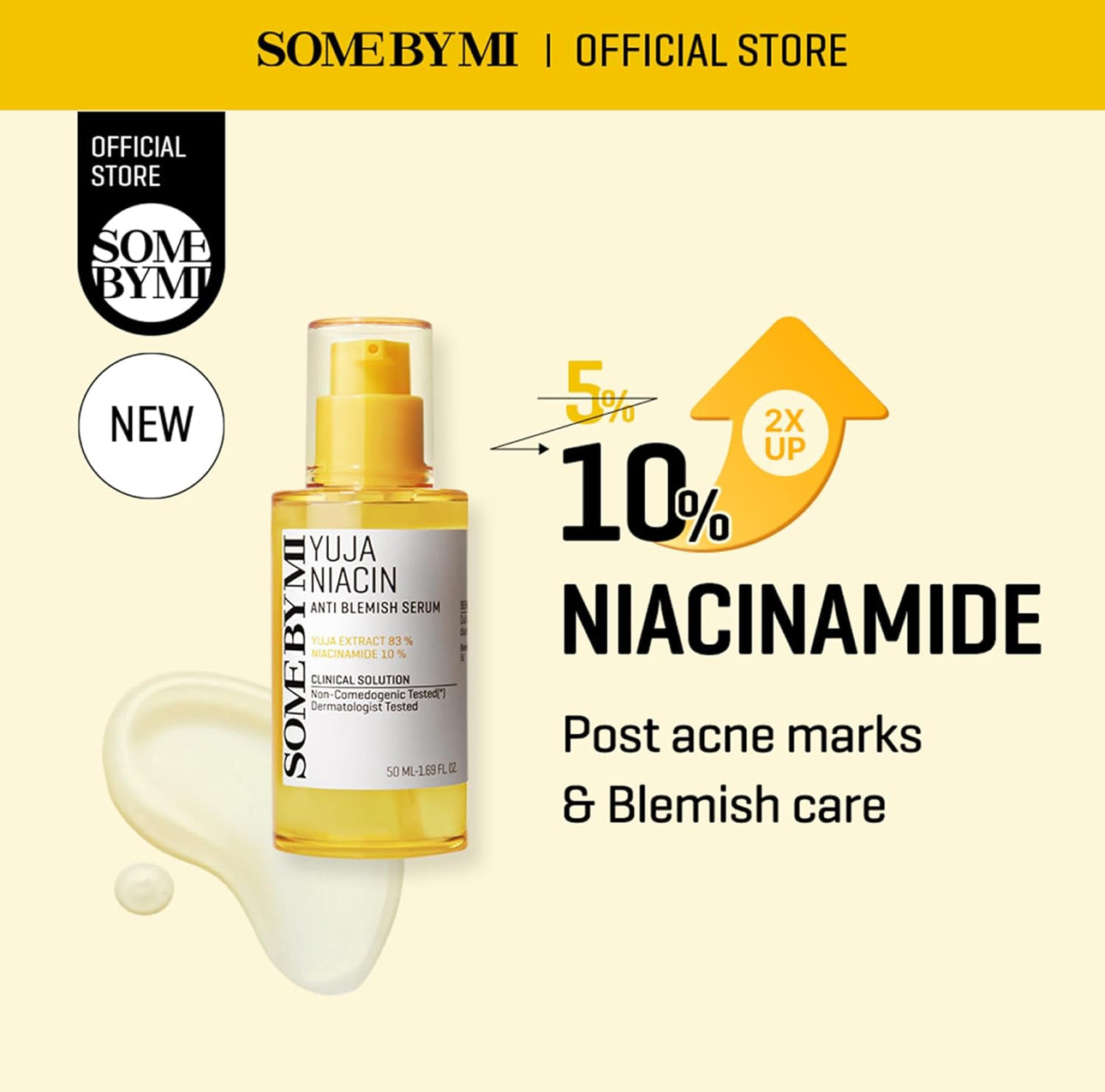 [SOME BY MI] Yuja Niacin Anti-Blemish Serum (50ml)