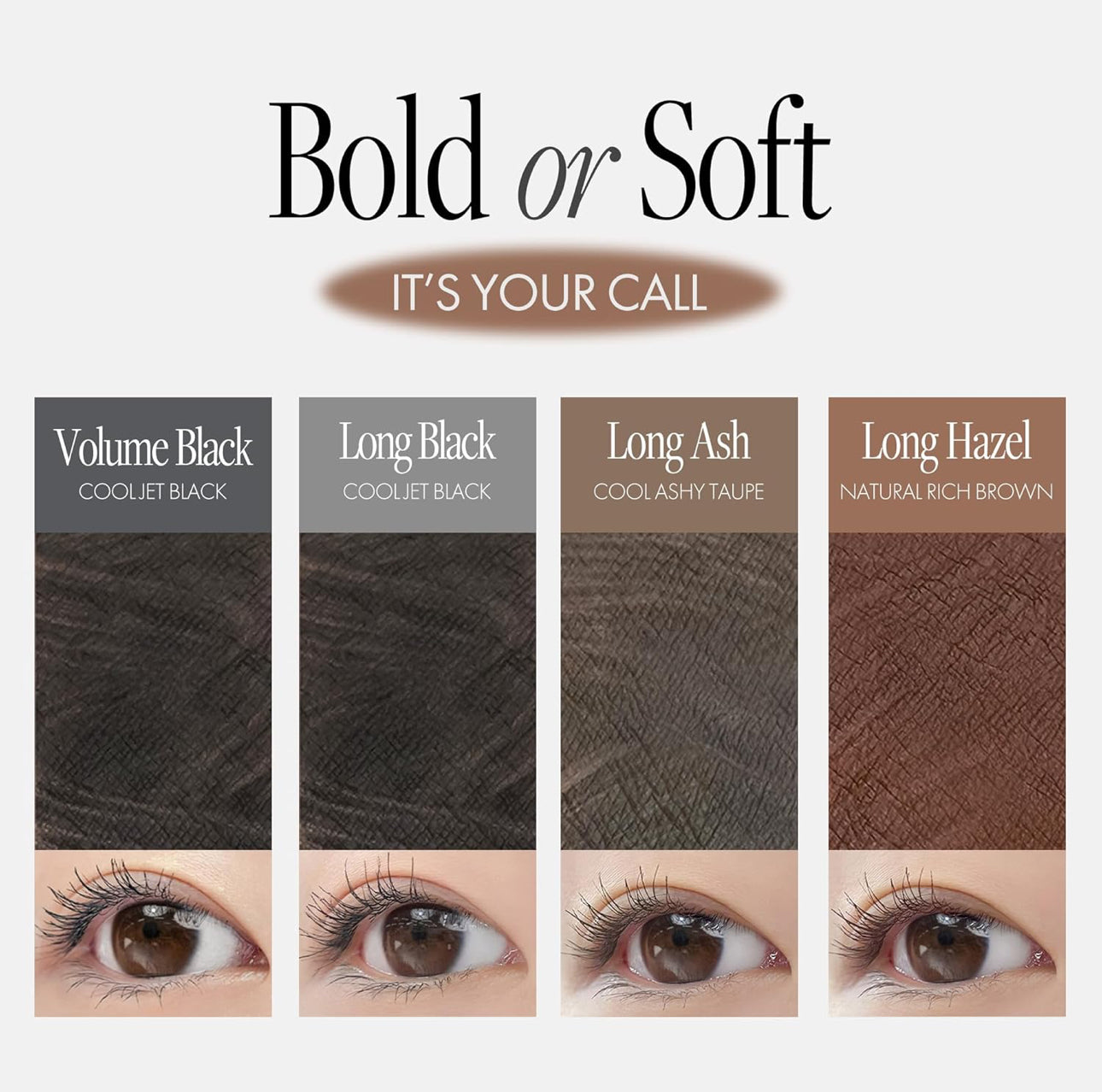 [rom&nd] Han All Fix Mascara - Long Black (7g)