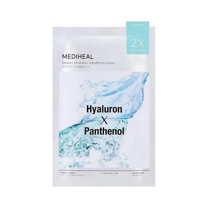 [MEDIHEAL] Derma Synergy Wrapping Mask – Hyaluron × Panthenol (1Sheet)