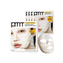 Load image into Gallery viewer, Primera Vitatinol Serum Mega-Shot Gel Mask with Vitamin C and Retinol for brightening and firming
