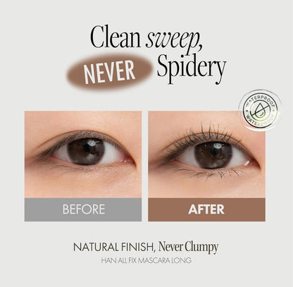 [rom&nd] Han All Fix Mascara - Long Black (7g)