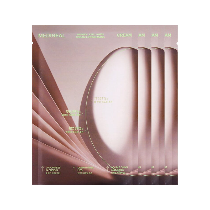 [MEDIHEAL] Retinol Collagen Cream Lifting Mask (1sheet)