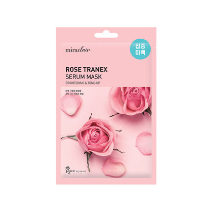 [miraclair] Rose Tranex Serum Mask (10 Sheets)