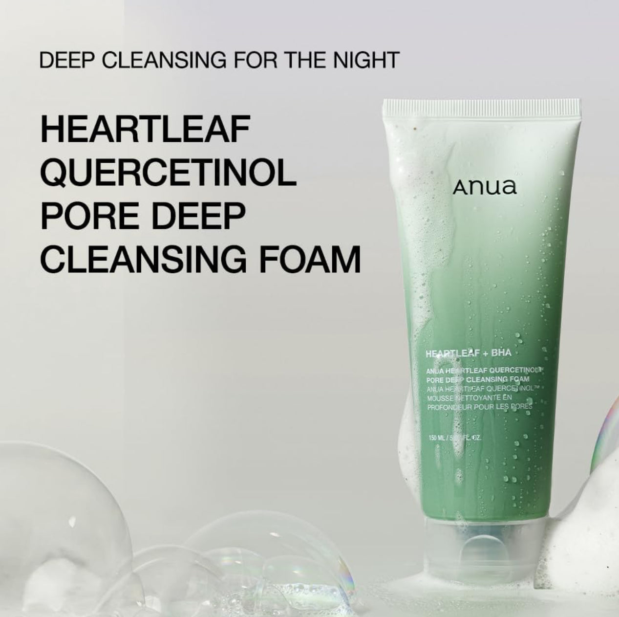 [ANUA] Heartleaf Quercetinol Pore Deep Cleansing Foam