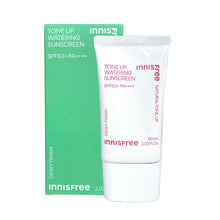 Load image into Gallery viewer, [Innisfree] Tone Up Watering Sunscreen SPF50+ PA++++ (60ml)
