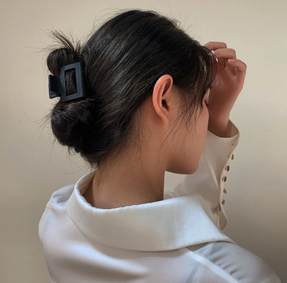 [Hair Claw]Square, Matte (S)5x4.6cm