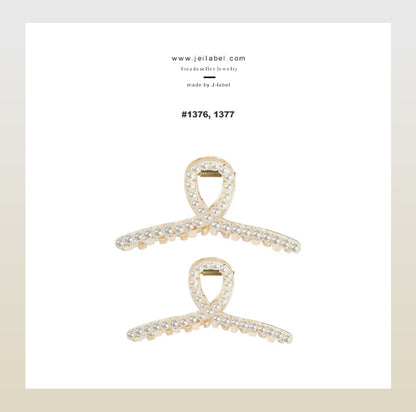 [Hair Claw] Pearl Twist