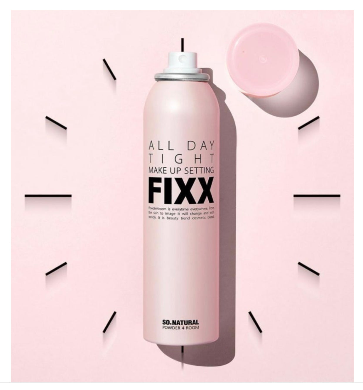 [So.Natural] All Day Tight Makeup Setting FIXX (75ml)