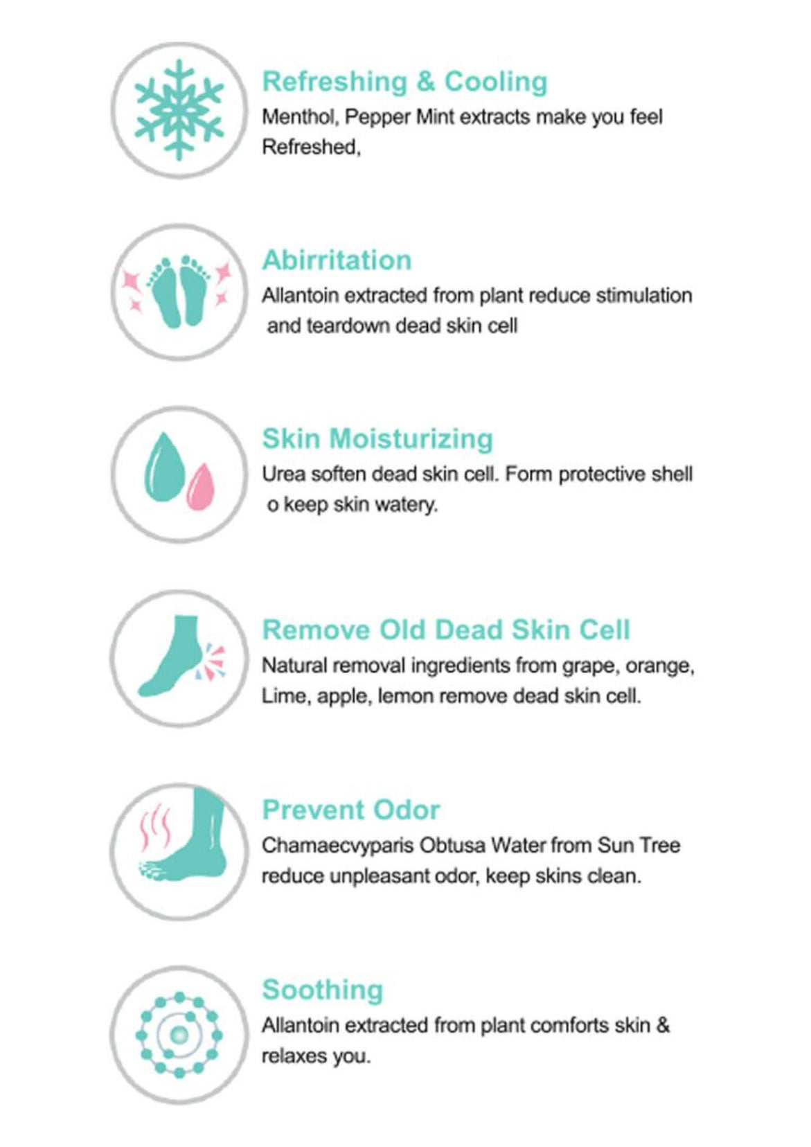 [Soflisse] Foot Peeling Double Essence Mask (1pc)