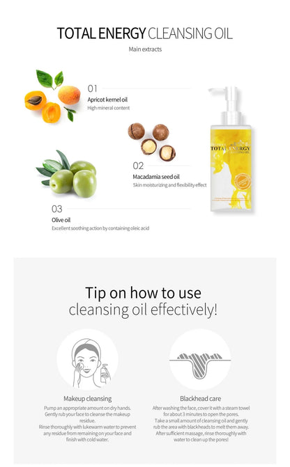 [Deoproce] Total Energy Cleansing Oil (200ml)