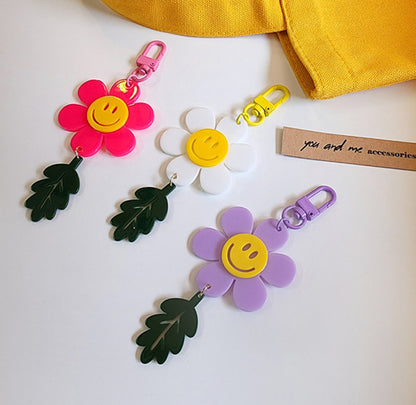 [Key Ring]Leaf Smile Key Ring