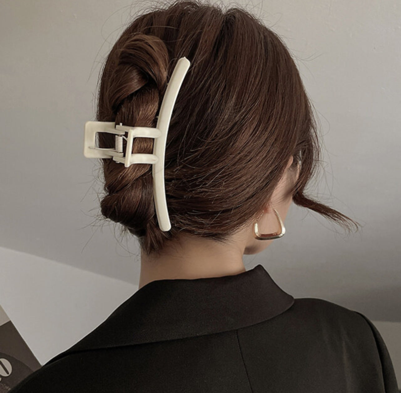 [Hair claw] Matte13x4.5cm