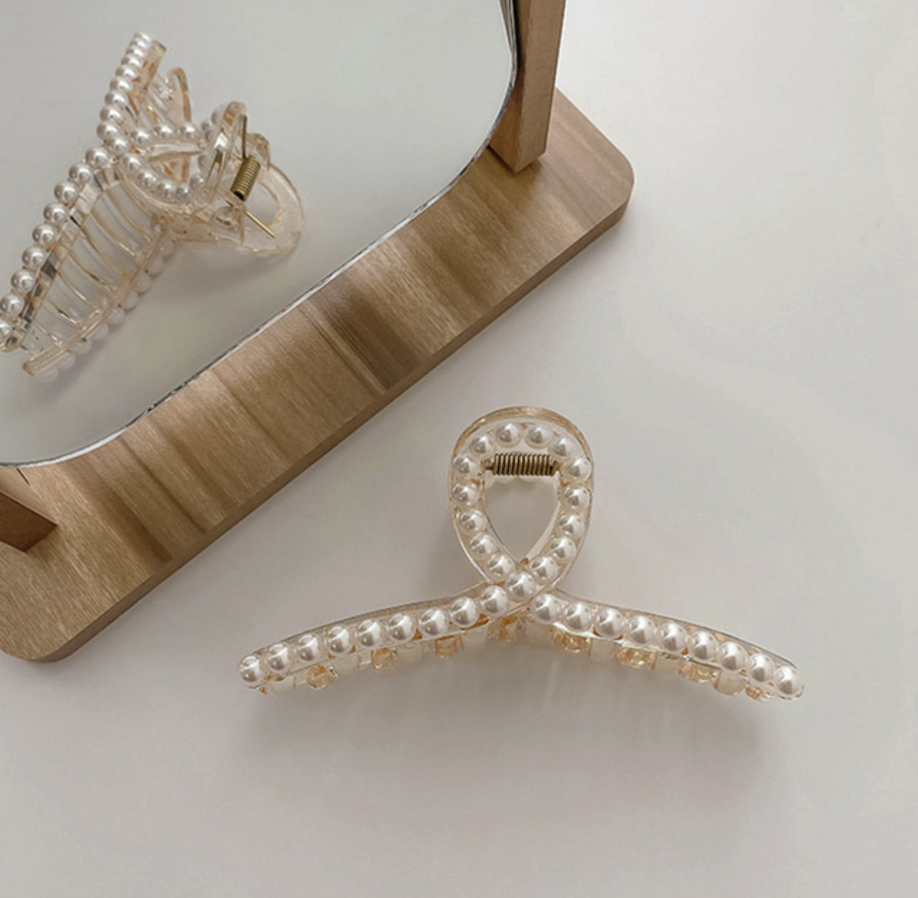 [Hair Claw] Pearl Twist