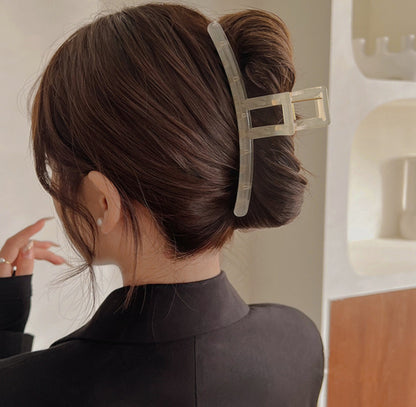 [Hair Claw] Translucent, gloss 13cm