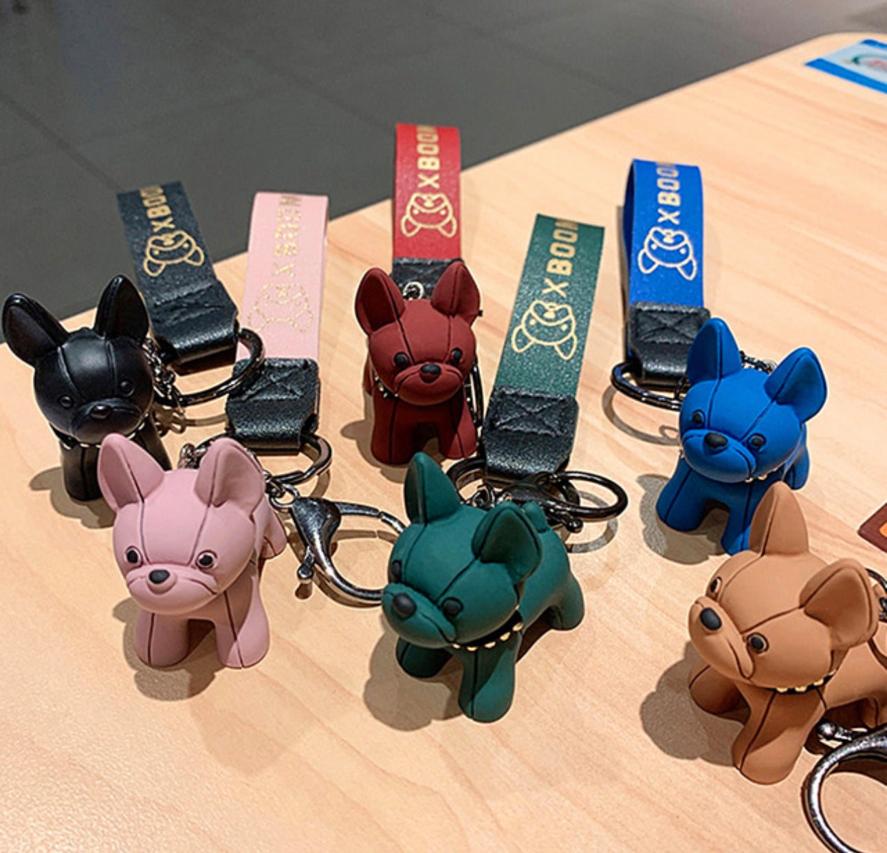 [Key Ring] French Bulldog