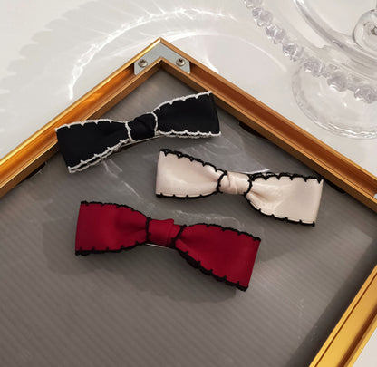 [Hair clip] Ribbon 10x2.8cm