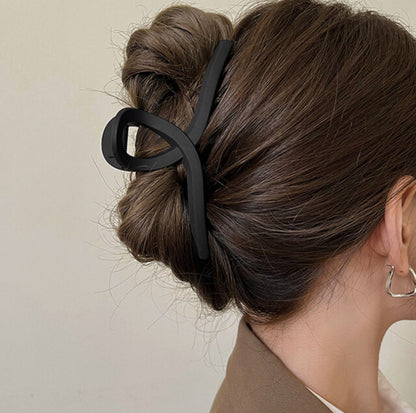 [Hair Claw]Twist, Matte 13X5cm