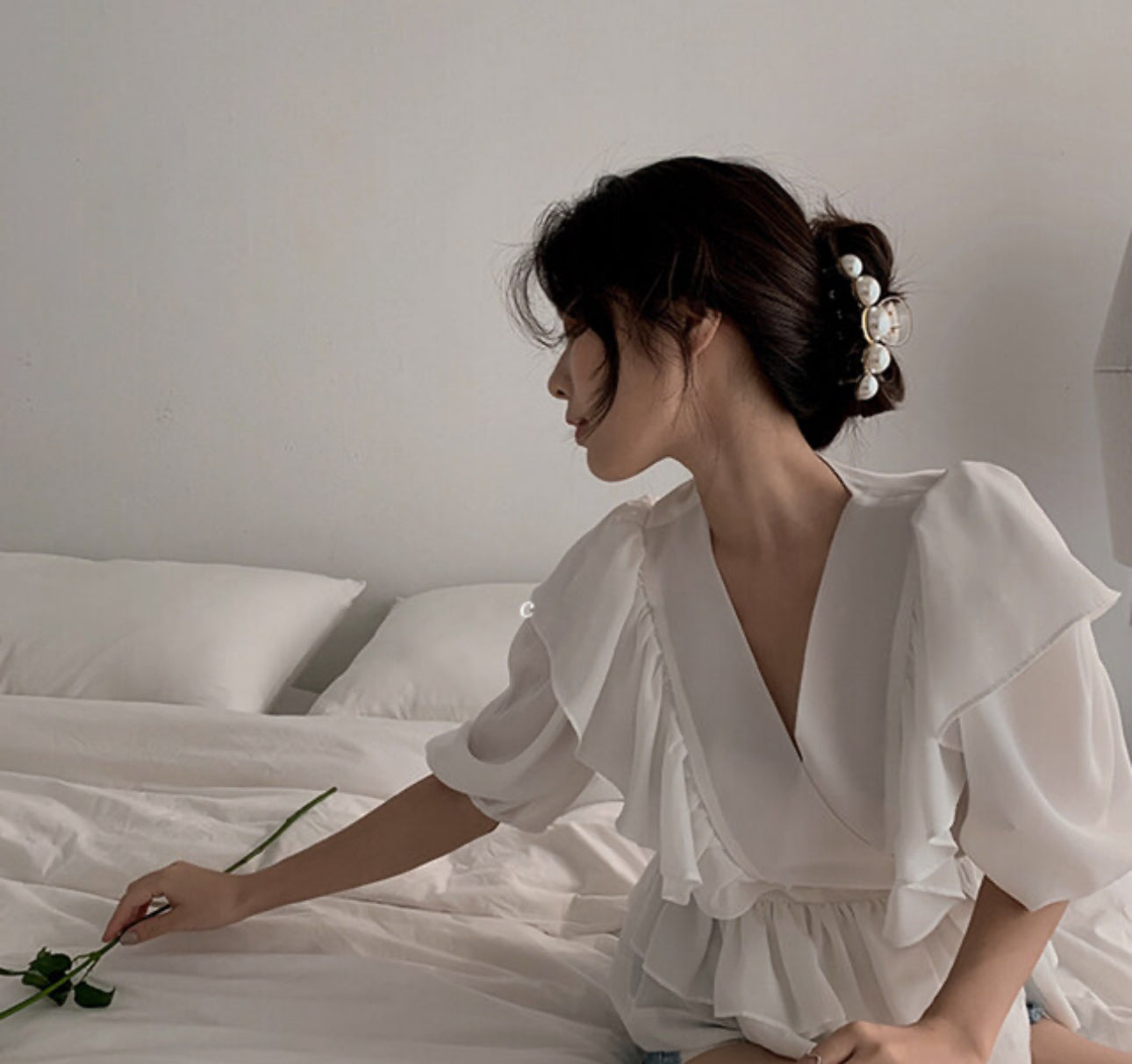 [Hair Claw] Big Pearl