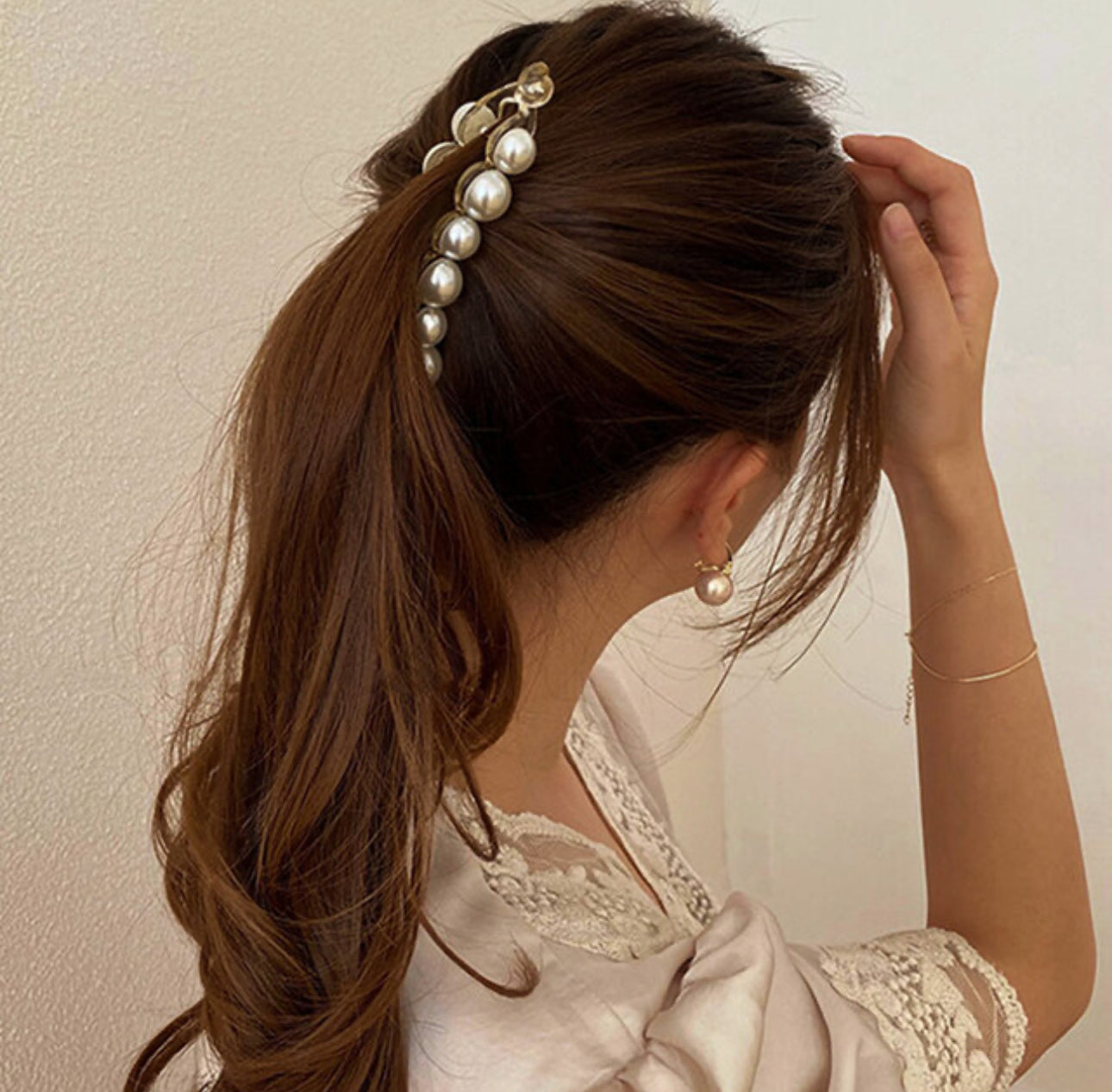 [Hair Clip] Pearl Banana