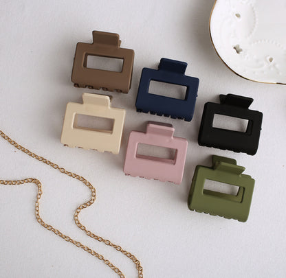 [Hair Claw]Square, Matte (S)5x4.6cm