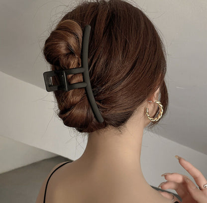 [Hair claw] Matte13x4.5cm