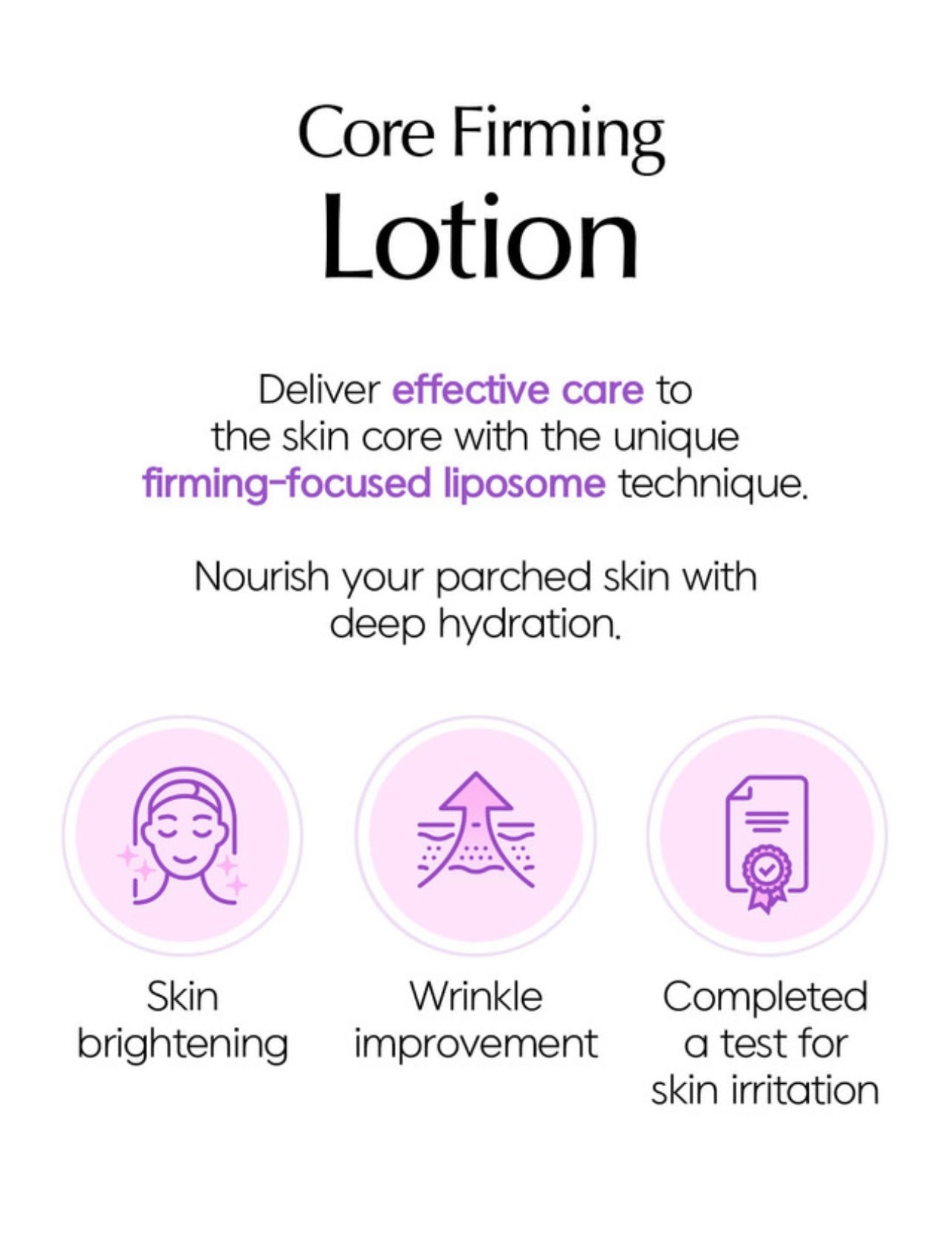 [Deoproce] Core Firming Lotion 130ml