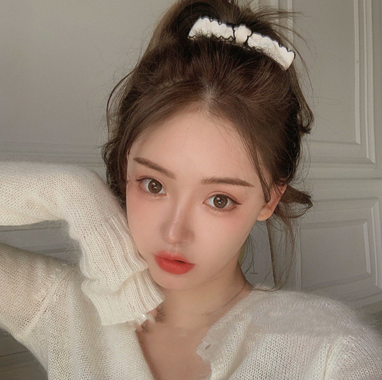 [Hair clip] Ribbon 10x2.8cm