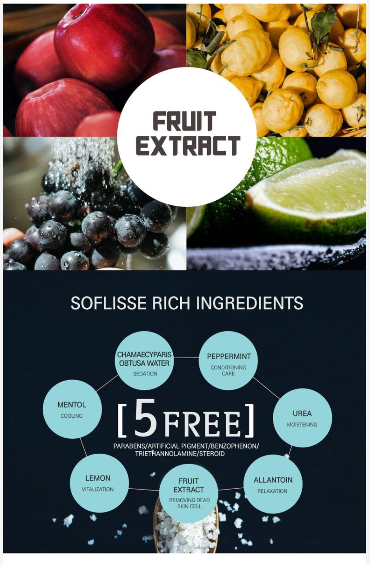 [Soflisse] Foot Peeling Double Essence Mask (1pc)