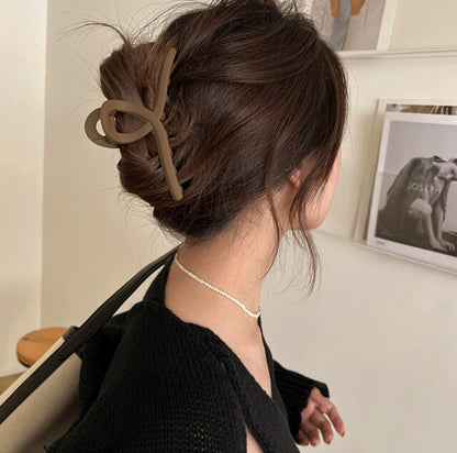 [Hair Claw]Twist, Matte 13X5cm