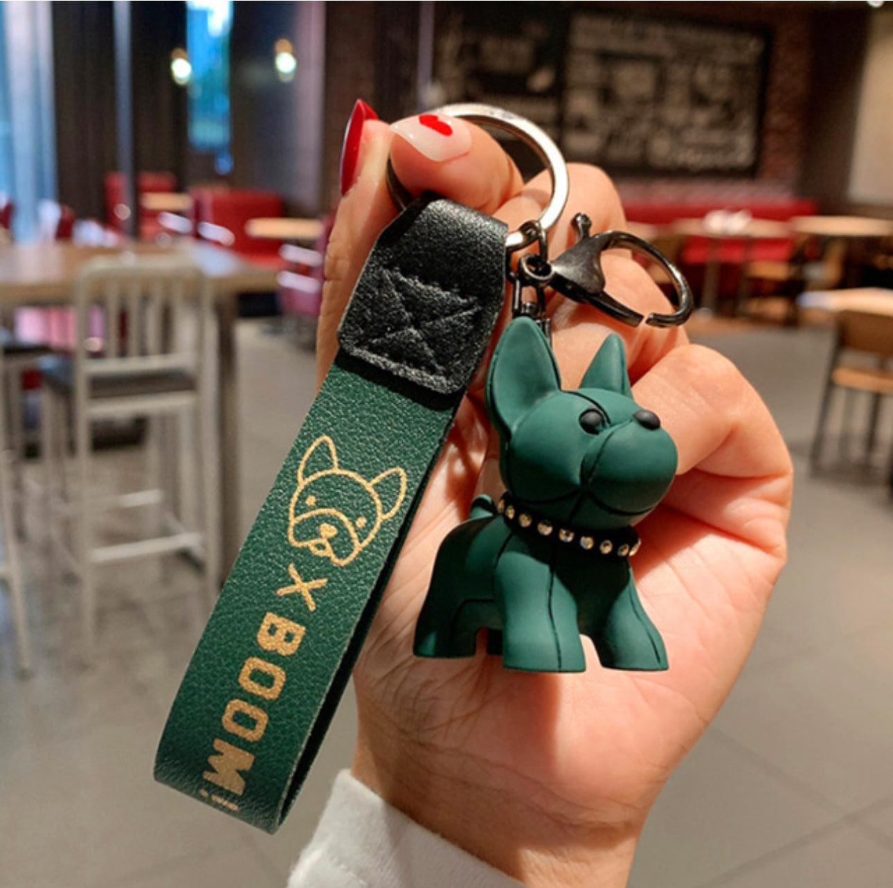 [Key Ring] French Bulldog