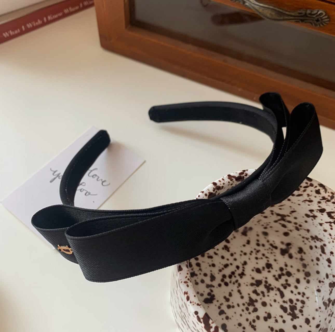 [Headband]Slim Ribbon