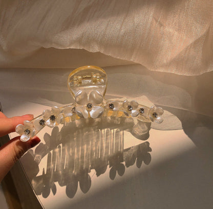 [Hair Claw]Flower Garden 12x5cm