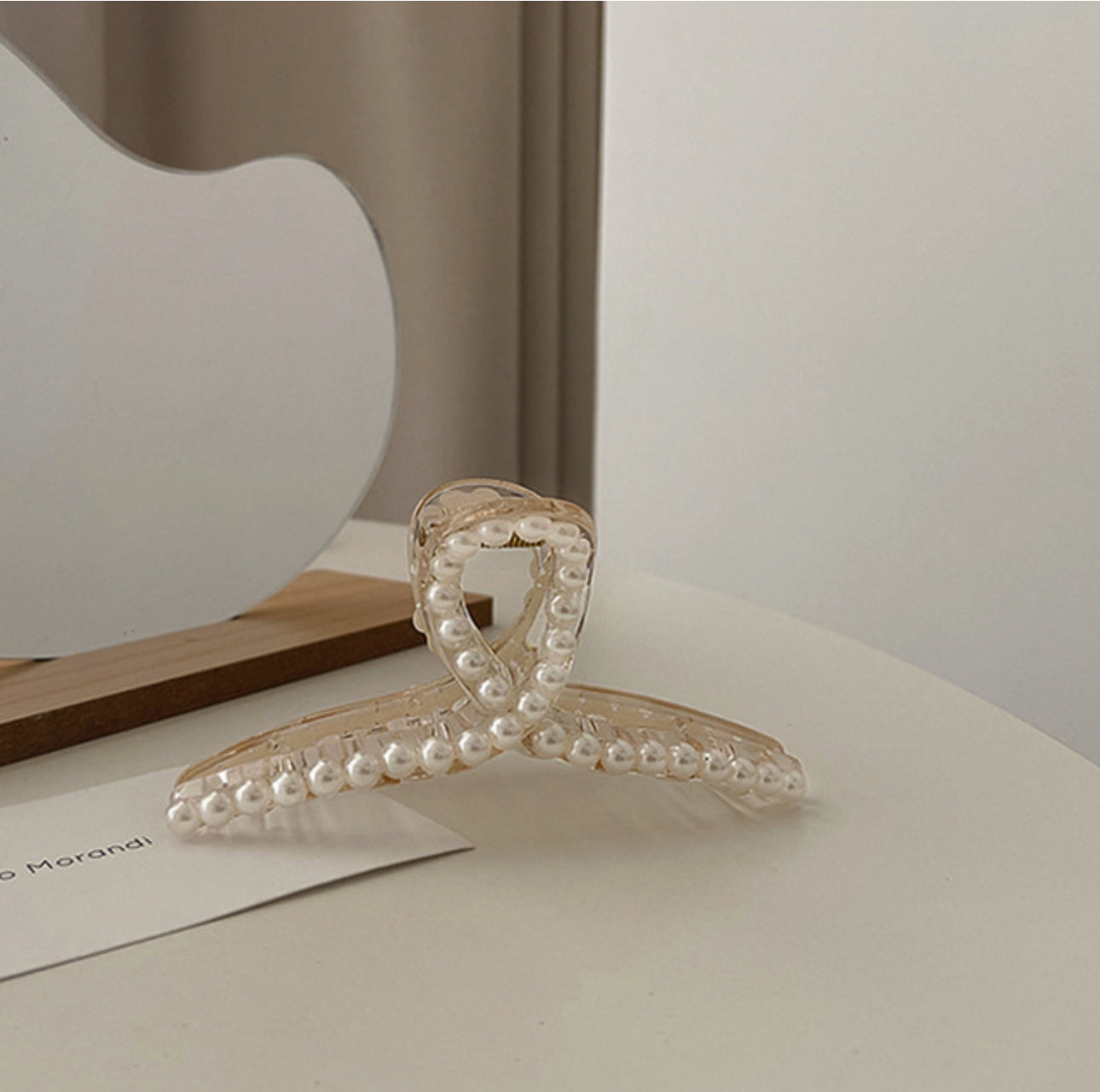 [Hair Claw] Pearl Twist