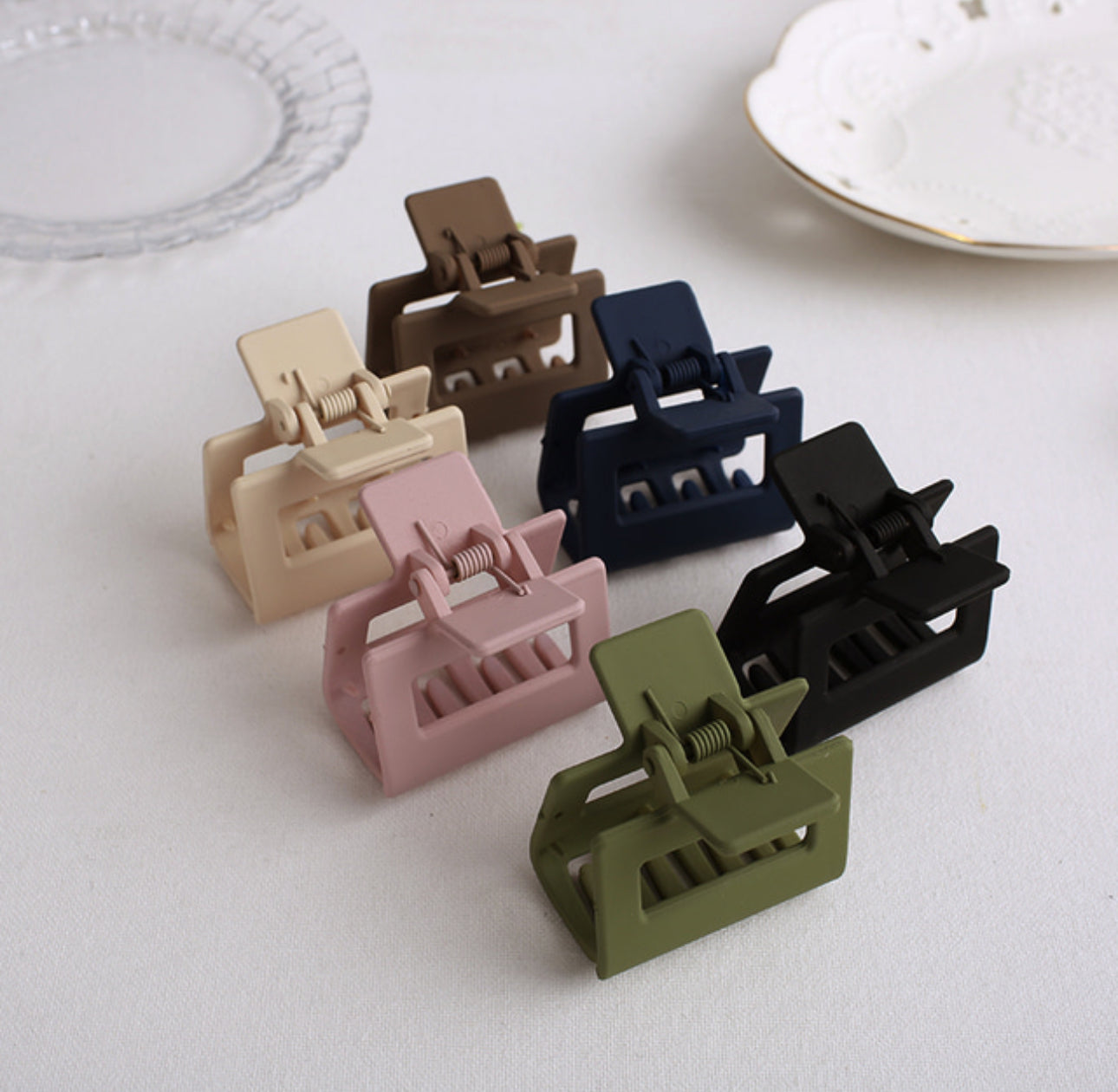 [Hair Claw]Square, Matte (S)5x4.6cm