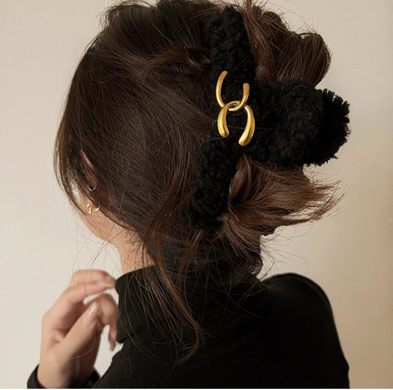 [Hair Claw] CC Fur 14x6cm