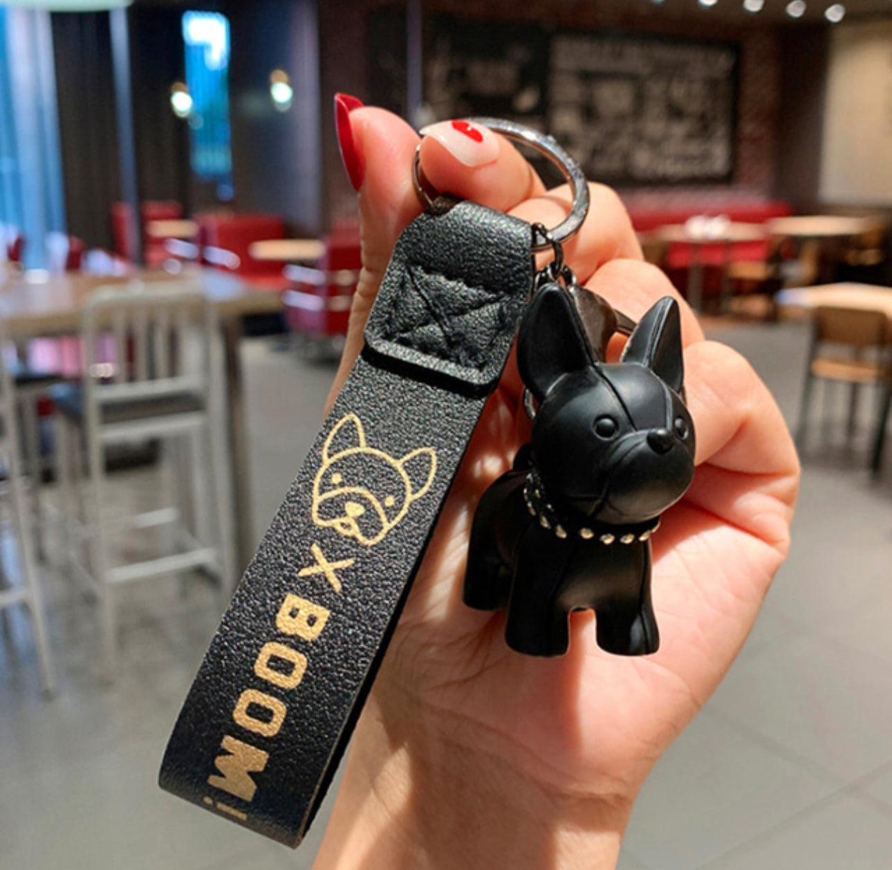 [Key Ring] French Bulldog