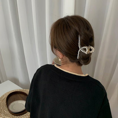 [Hair Claw] Pearl Twist