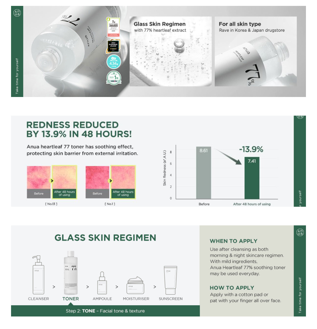 [ANUA] Heartleaf 77% Soothing Toner(250ml)