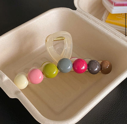[Hair Claw] Color Bubble 11x4.5cm