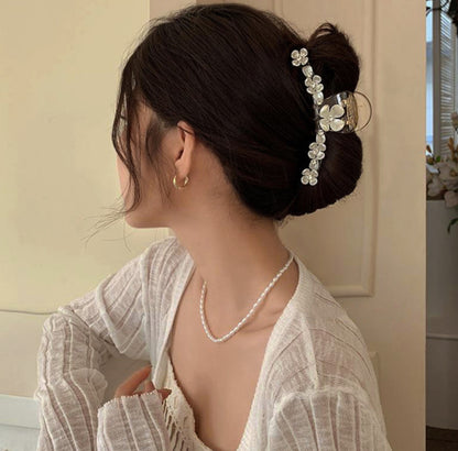 [Hair Claw]Flower Garden 12x5cm