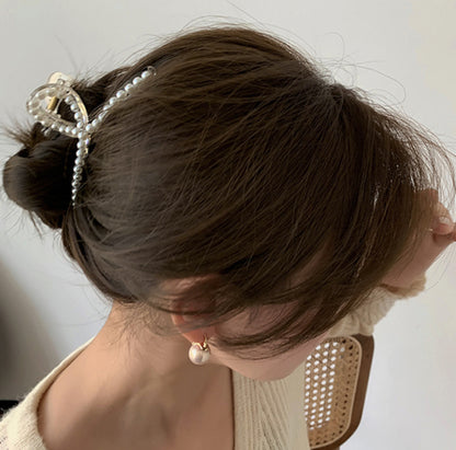 [Hair Claw] Pearl Twist