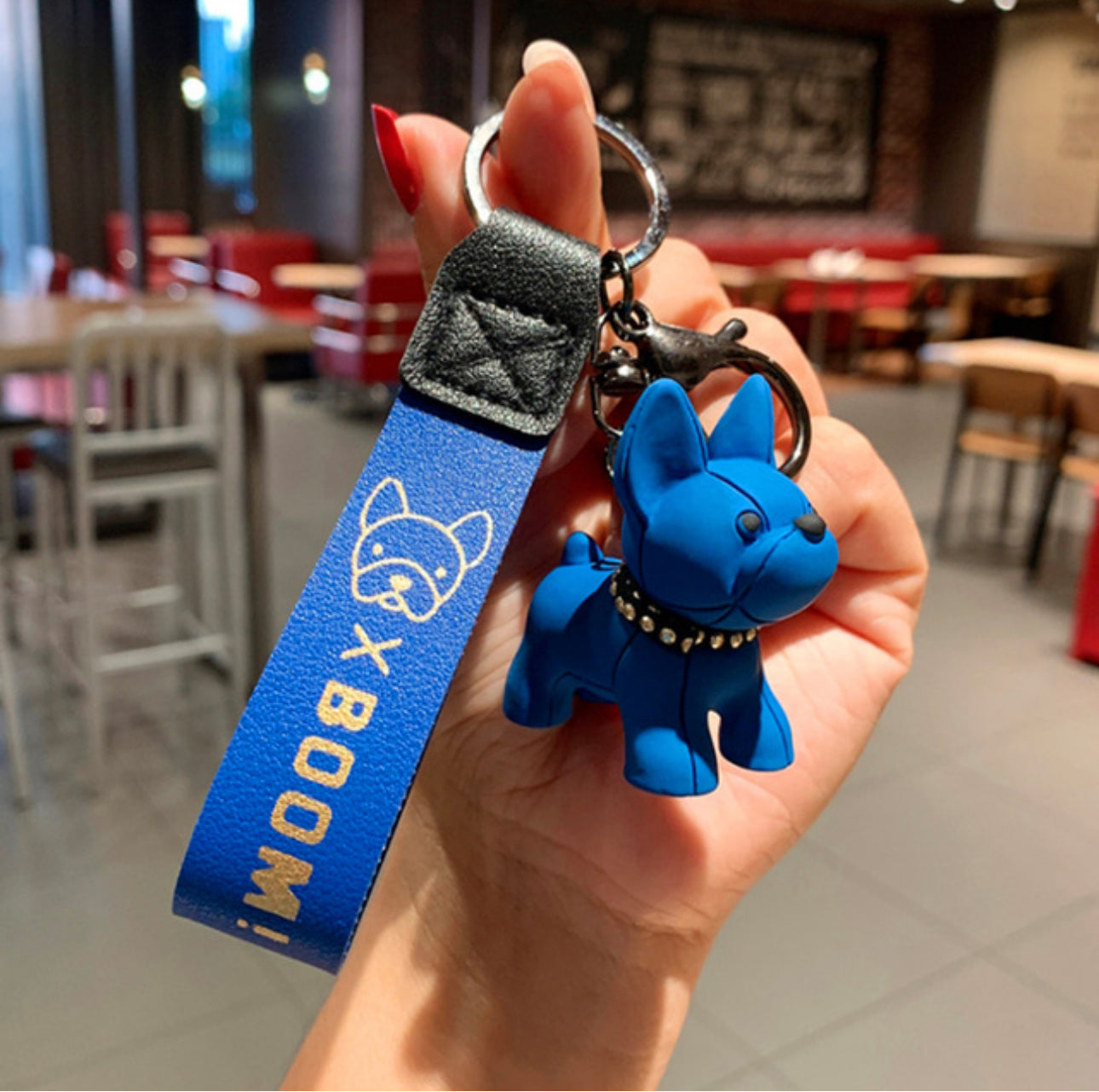 [Key Ring] French Bulldog