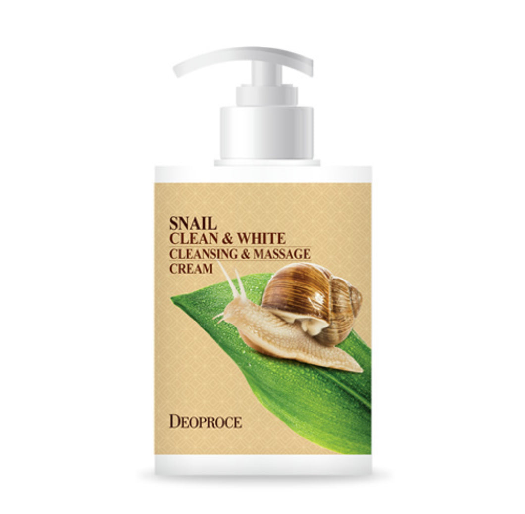 DEOPROCE Snail Cleansing & Massage Cream (430ml)