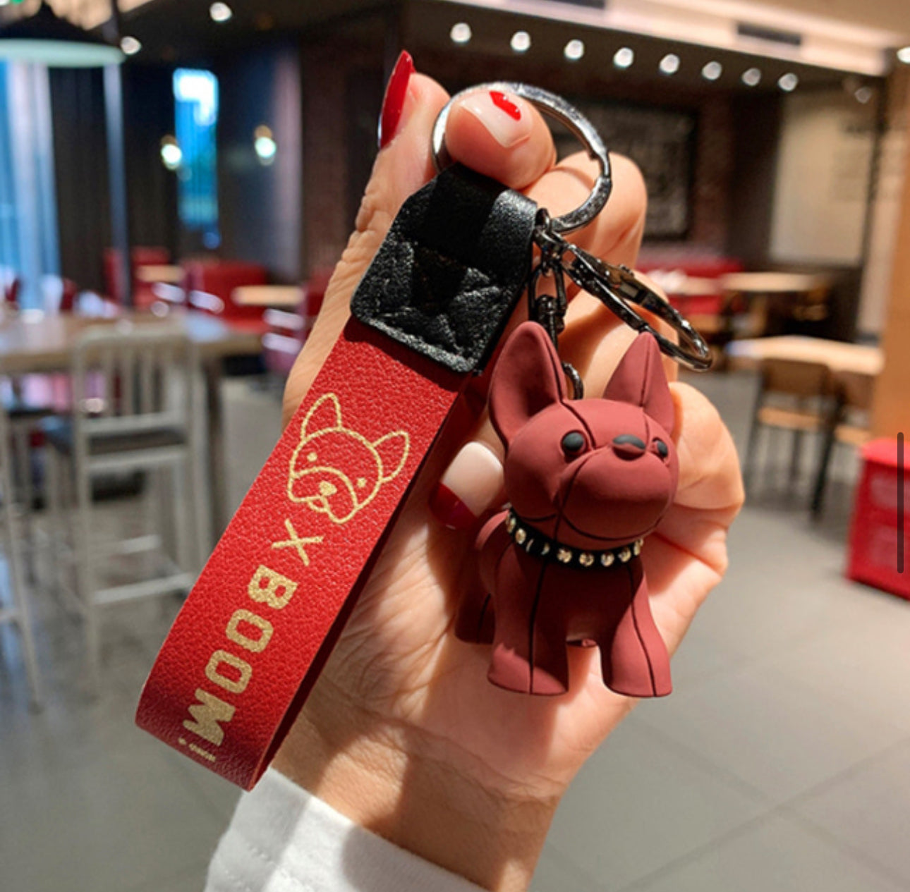 [Key Ring] French Bulldog