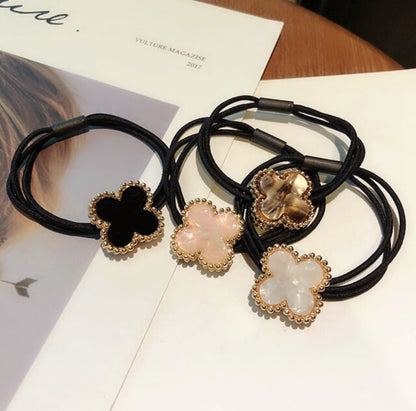 [Hair tie]Clover Rubber (pendant 2cm)