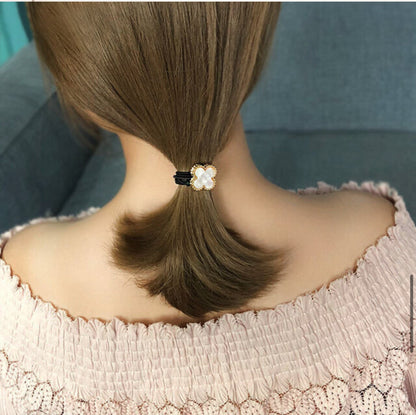 [Hair tie]Clover Rubber (pendant 2cm)