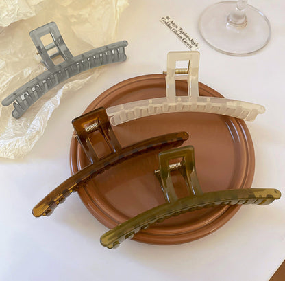 [Hair Claw] Translucent, gloss 13cm