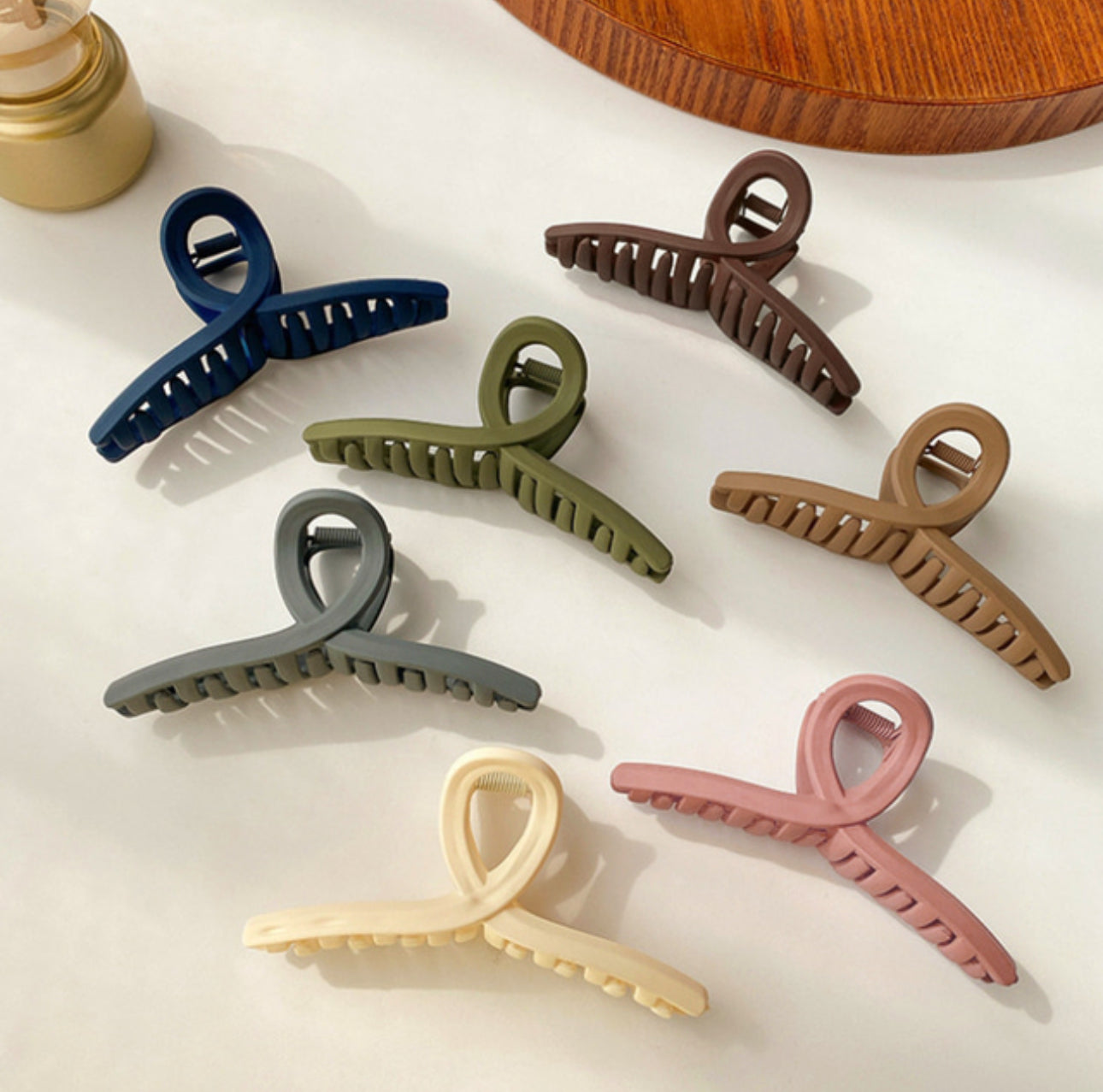 [Hair Claw]Twist, Matte 13X5cm